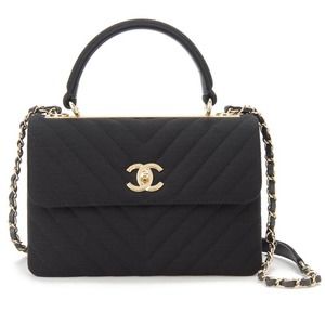 Chanel Flap Jersey Handbag